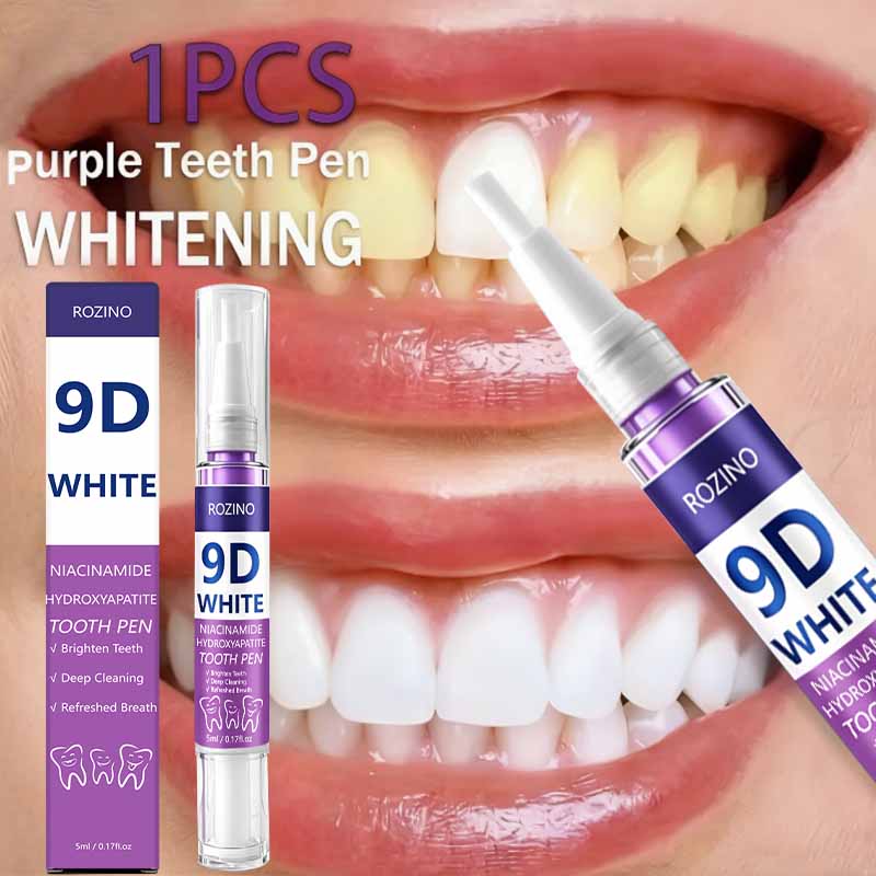 Teeth Whitening Pen - قلم تبييض الأسنان ROZINO 9D مع