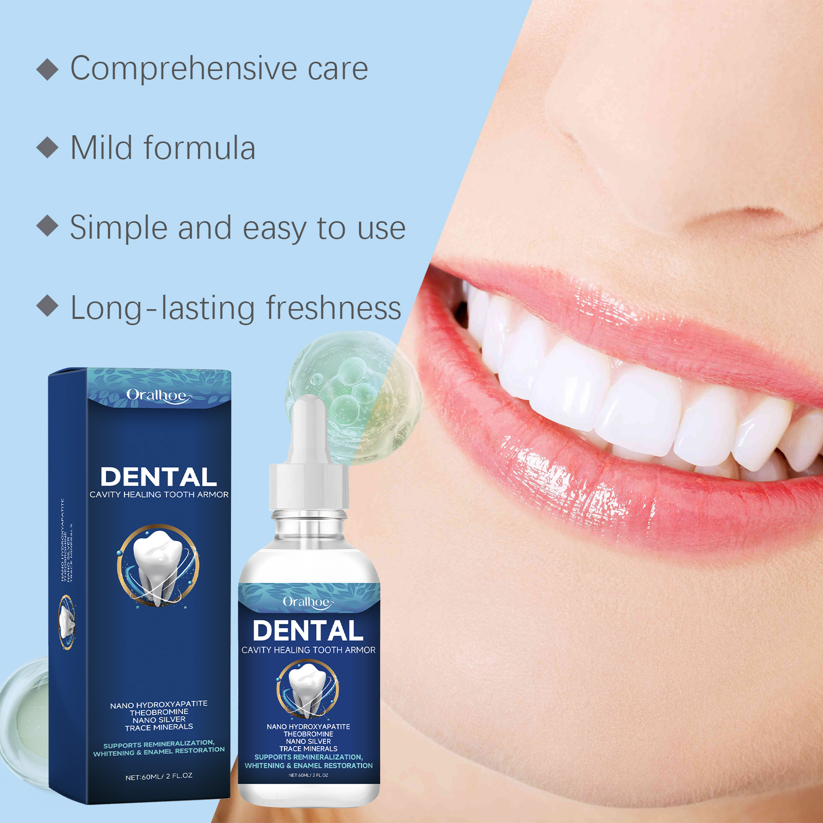 سيروم أورالهو لتفتيح الأسنان،  - مراجعة Teeth Whitening Gum وسعره