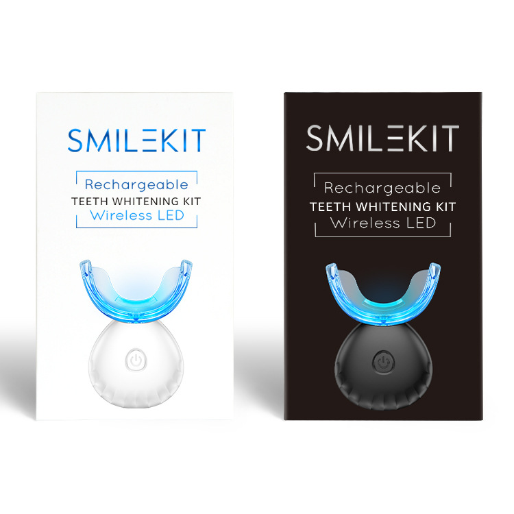 طقم تبييض الأسنان مع شحن لاسلك - مراجعة Teeth Whitening At Home Kit وسعره