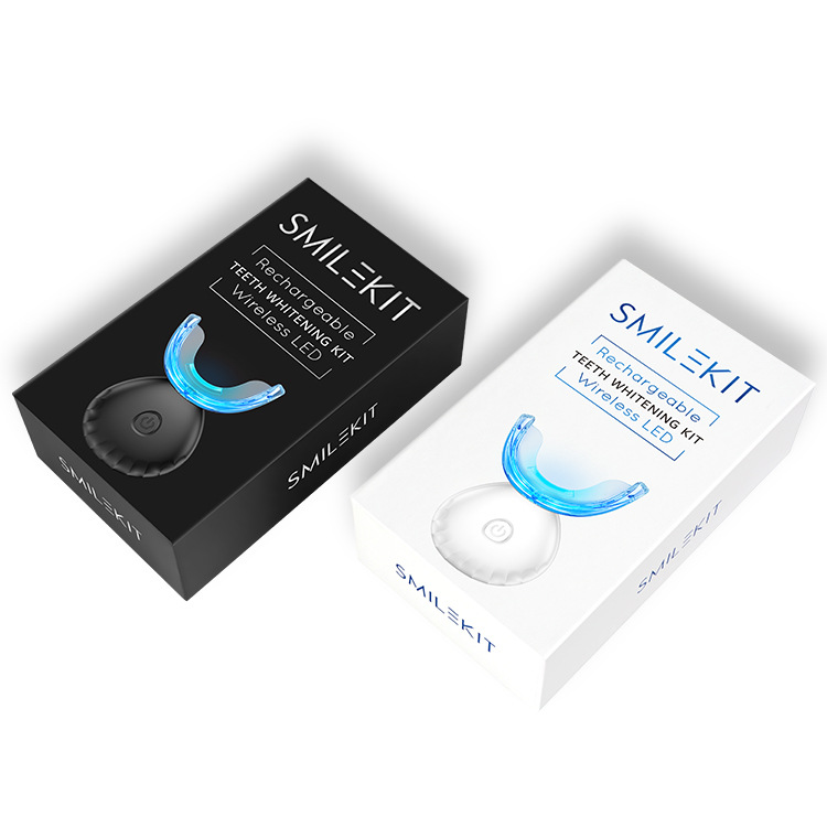 طقم تبييض الأسنان مع شحن لاسلك - مراجعة Teeth Whitening At Home Kit وسعره