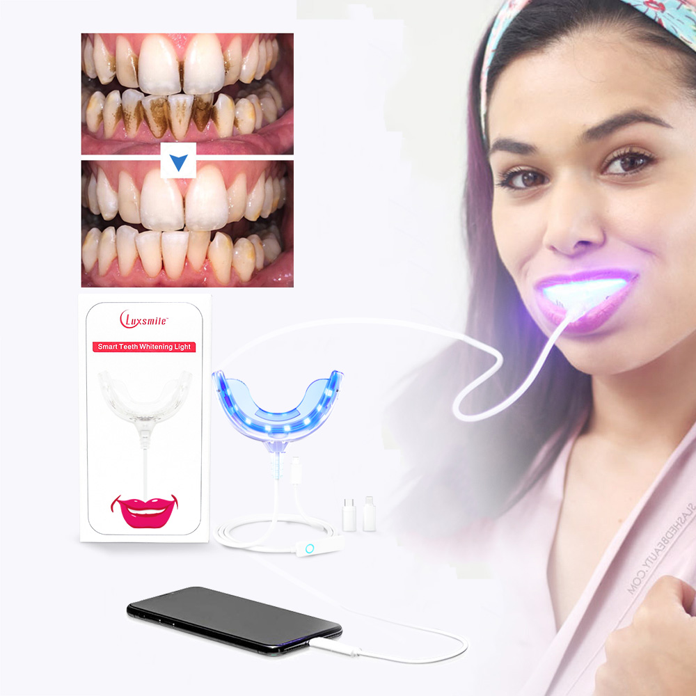 Luxsmile الذكية LED تبييض الأس - مراجعة Teeth Whitening Pen وسعره