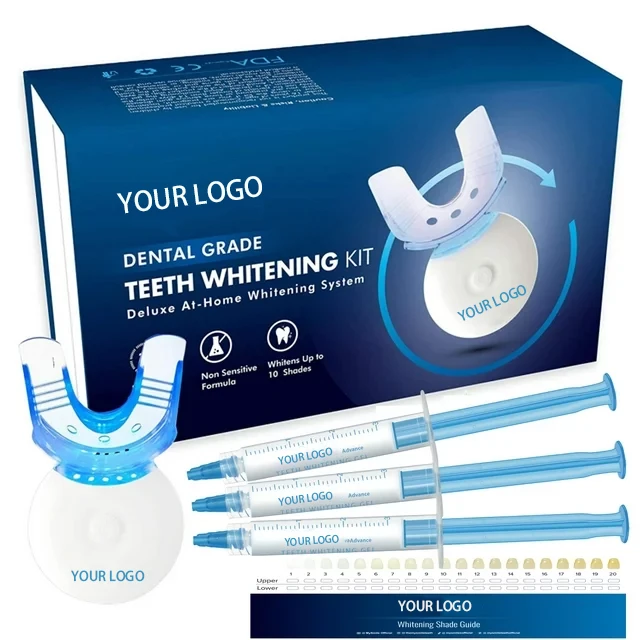 طقم تنظيف عالي الجودة، أجهزة ت - مراجعة Teeth Whitening At Home Kit وسعره