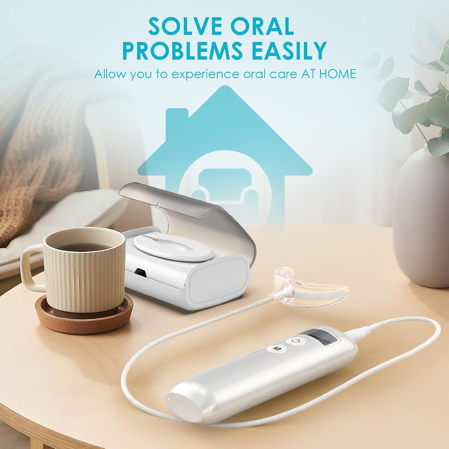 جهاز تسريع تبييض الأسنان بـ 16 - مراجعة Teeth Whitening Gum وسعره
