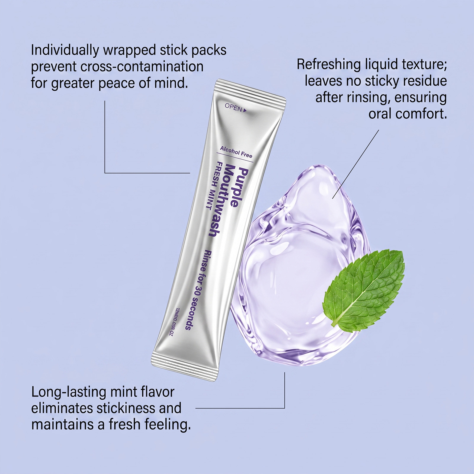 عبوة من 20 قطعة غسول فم فوري ل - مراجعة Teeth Whitening Mouthwash وسعره