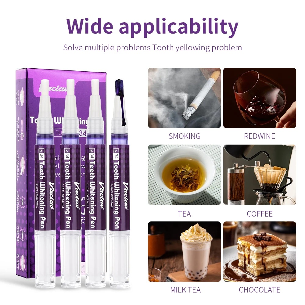 قلم تبييض الأسنان الفوري من فا - مراجعة Teeth Whitening Pen وسعره